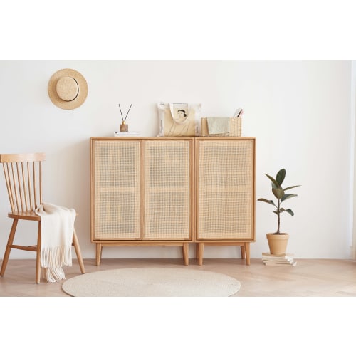 Windsor solid oak sales shoe cabinet